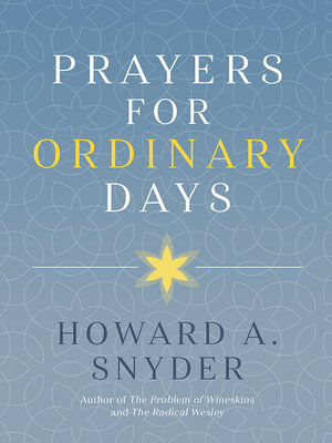 cover image of Prayers for Ordinary Days